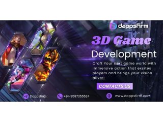 Cost-Effective 3D Game Development for All Platforms Delivered Fast