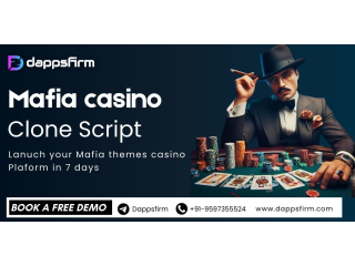 Mafia Casino Clone Script for Entrepreneurs Targeting High-Value iGaming Markets