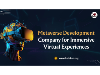 Metaverse Development Company for Immersive Virtual Experiences