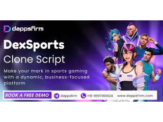 Enter the Crypto Sports Betting Industry with Our Advanced Dexsport Clone Script