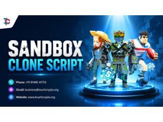 Grow Your Metaverse with Sandbox Clone Script Development