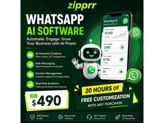 Enterprise WhatsApp Automation with CRM Integration & API