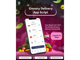 SpotnEats Grocery Delivery App Script Launch Your Online Grocery Business