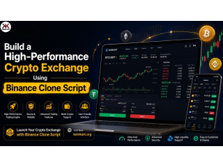 Build a High-Performance Crypto Exchange Using Binance Clone Script