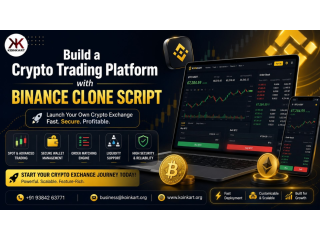 Build a Crypto Trading Platform with Binance Clone Script