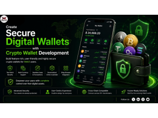 Create Secure Digital Wallets with Crypto Wallet Development