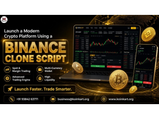 Launch a Modern Crypto Platform Using a Binance Clone Script