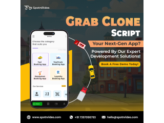 Grab Clone App All-in-One Mobility & Delivery Solution