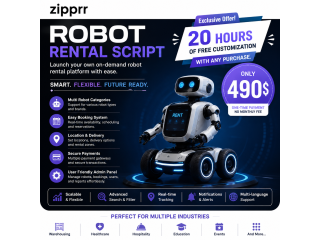 What Makes Zipprr's Robot Rental Script the Best?