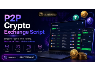 Ignite P2P Marketplace Growth with P2P Crypto Exchange Script