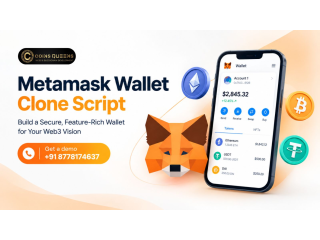 Advance Secure Wallet Technology with Metamask Wallet Clone Script
