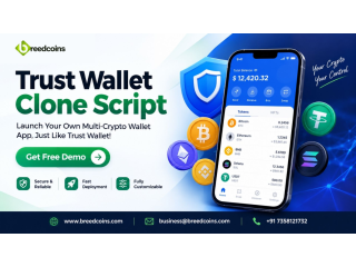 Trust Wallet Clone Script for Secure Crypto Platforms
