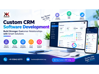Get Powerful Custom CRM Software Development Solutions for Your Business.