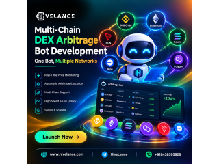 Multi-Chain DEX Arbitrage Bot Development One Bot, Multiple Networks