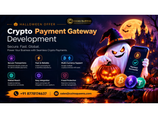 Crypto Payment Gateway Development Halloween Offer at $999