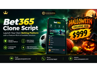 Bet365 Clone Script Development for $999
