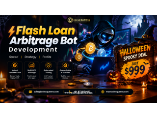 Flash Loan Arbitrage Bot Development | Halloween Spooky Deal