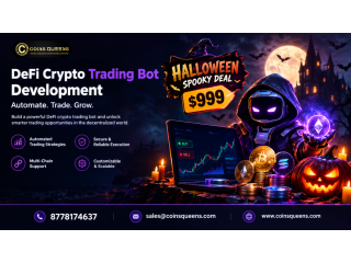 DeFi Crypto Trading Bot Development Services Starting at $999