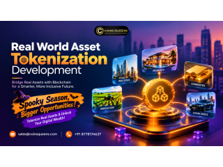 Real-World Asset Tokenization Development Services $999