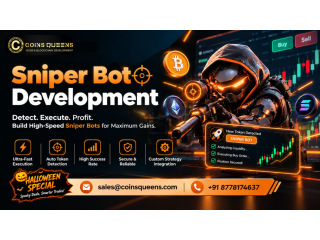 Leading Sniper Bot Development for Crypto Businesses