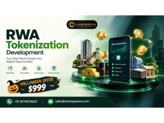 Affordable RWA Tokenization Development $999 Halloween Offer