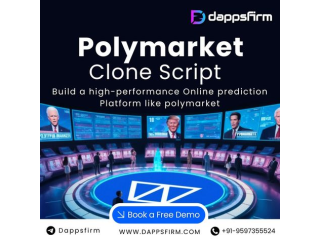 Polymarket Clone Script for Entrepreneurs Start Earning on Prediction Markets!